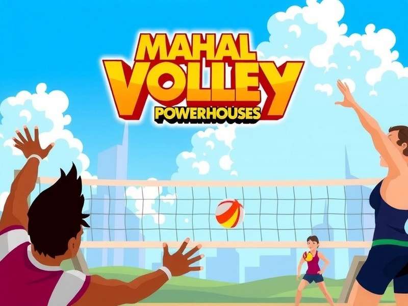 Mahal Volley Powerhouses Gameplay Screenshot